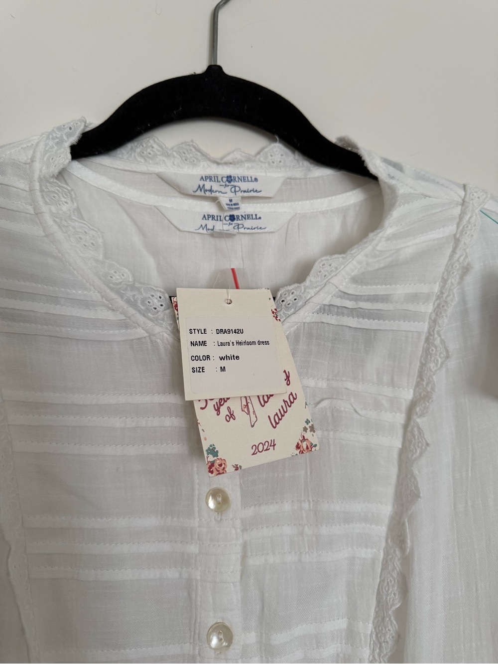 April Cornell Modern Prairie Laura’s Heirloom Dress - Picture 9 of 10